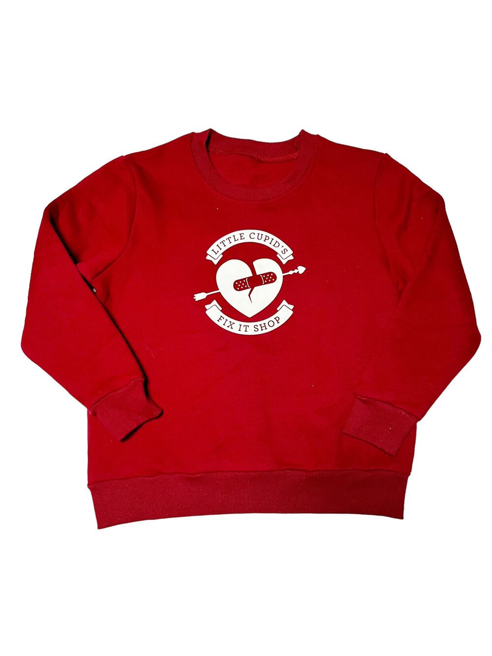 NWOT The Wishing Elephant Cupid Sweatshirt Size S